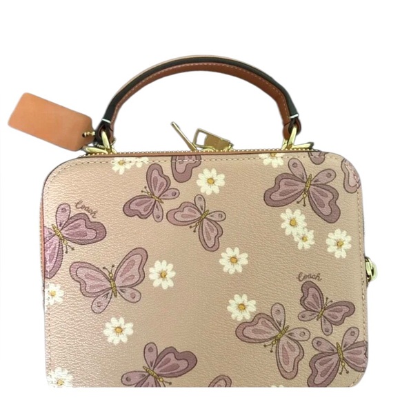 Coach Crossbody Butterfly Print! Coach dust bag & box included! Great Gift!✨ - Picture 3 of 7